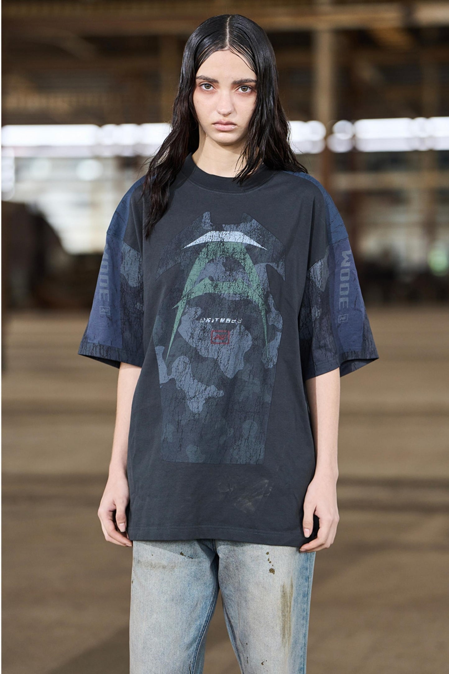 Misty Camo Lace T-Shirt