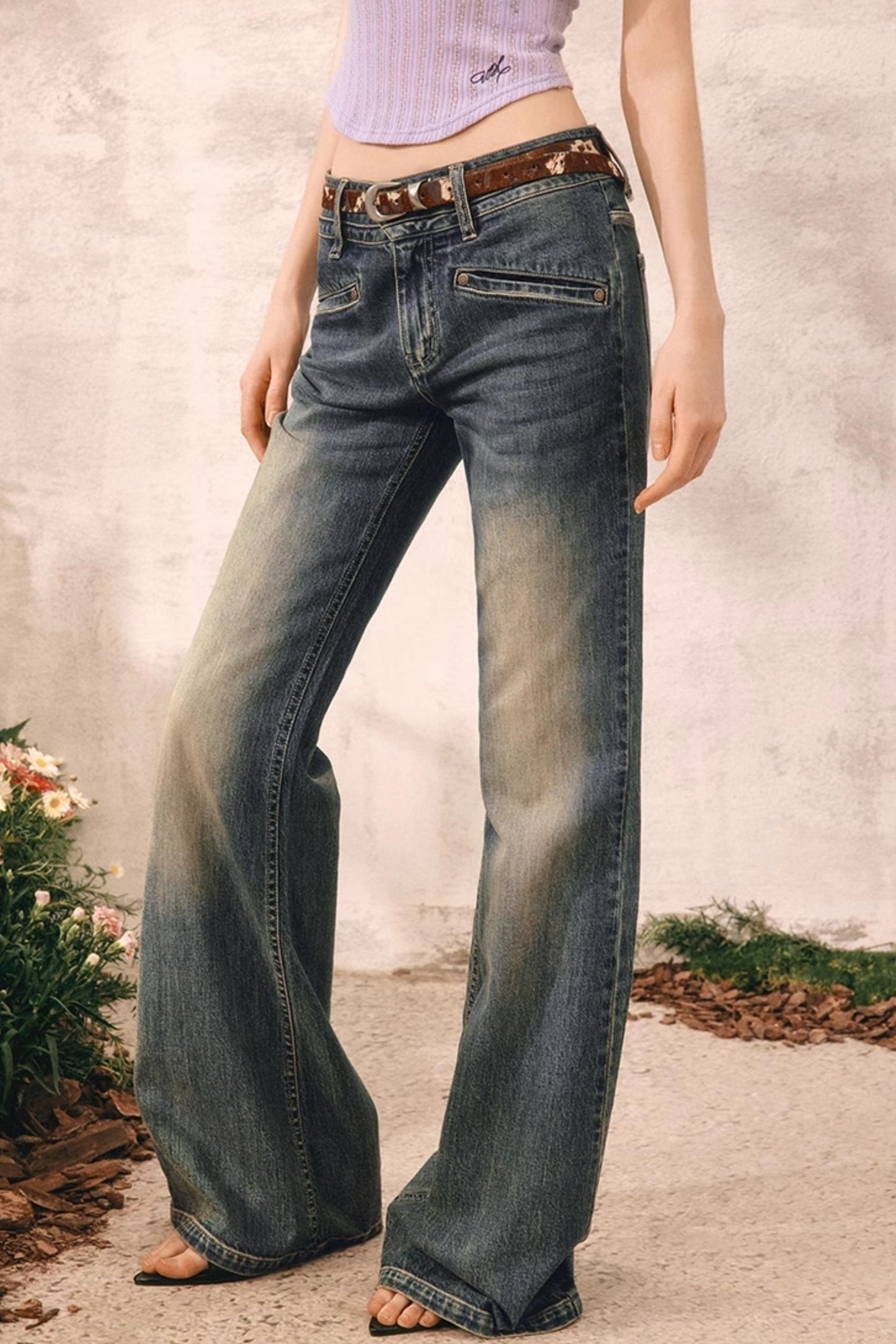 Slender Straight Pants