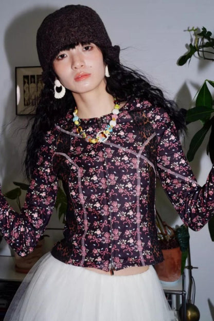 Vintage Leopard Velvet T-Shirt