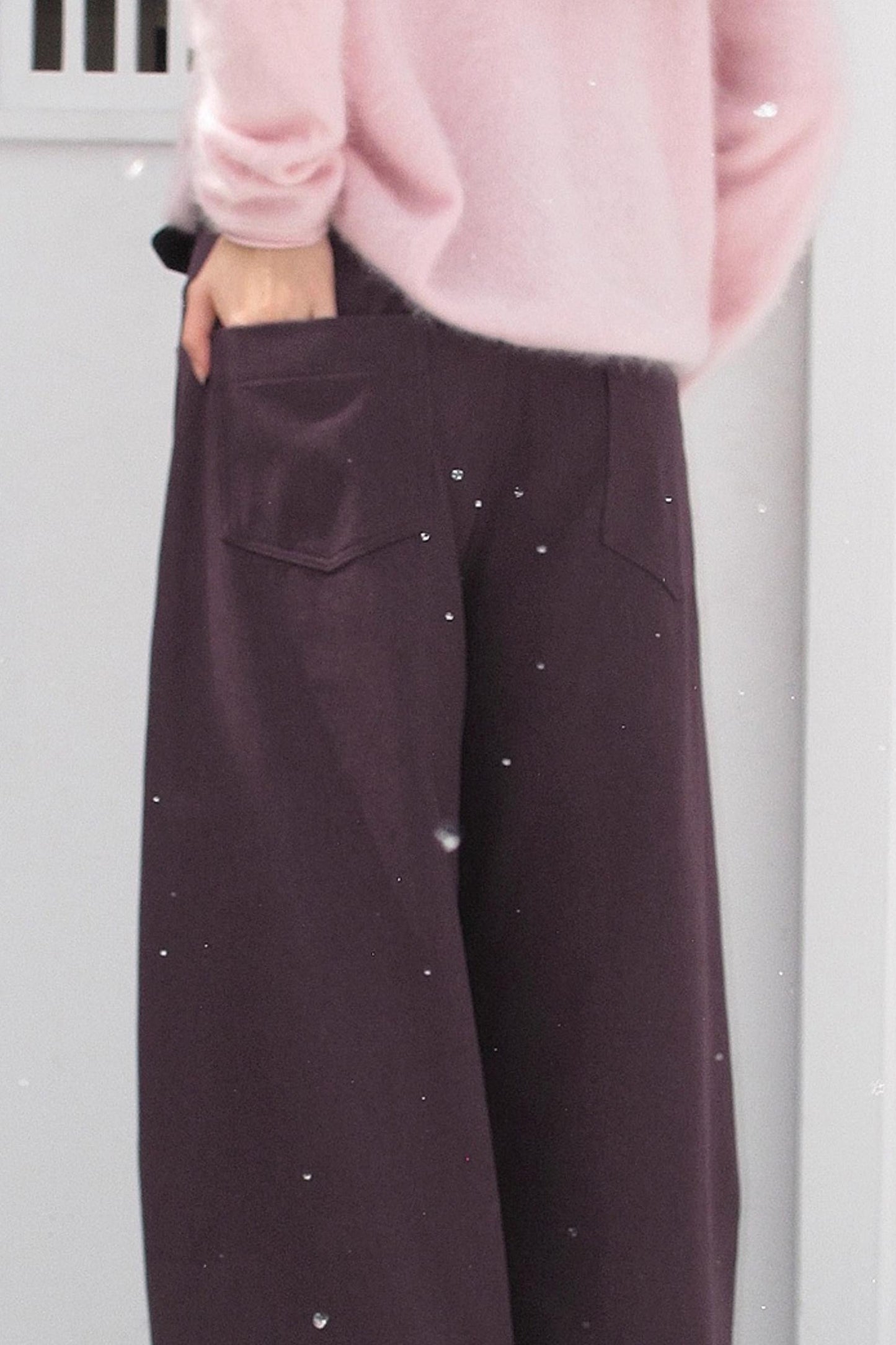 Elf White Wool Cashmere Cardigan Set-Up