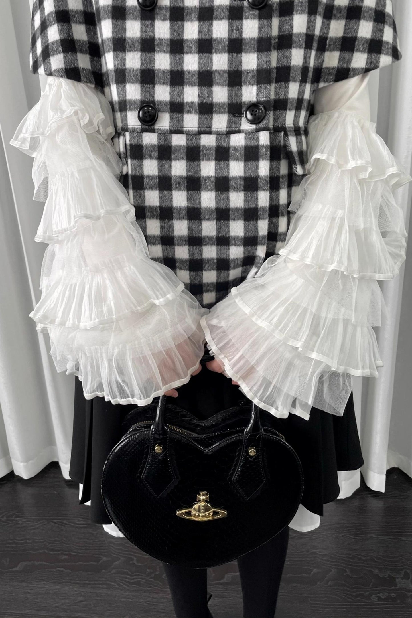 Multi-Layer Lace Mesh Sleeves