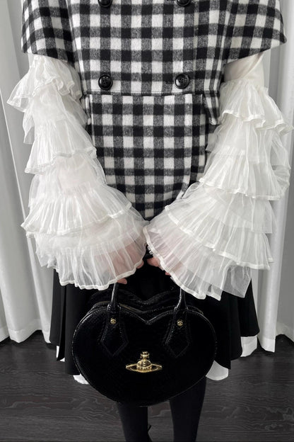 Multi-Layer Lace Mesh Sleeves