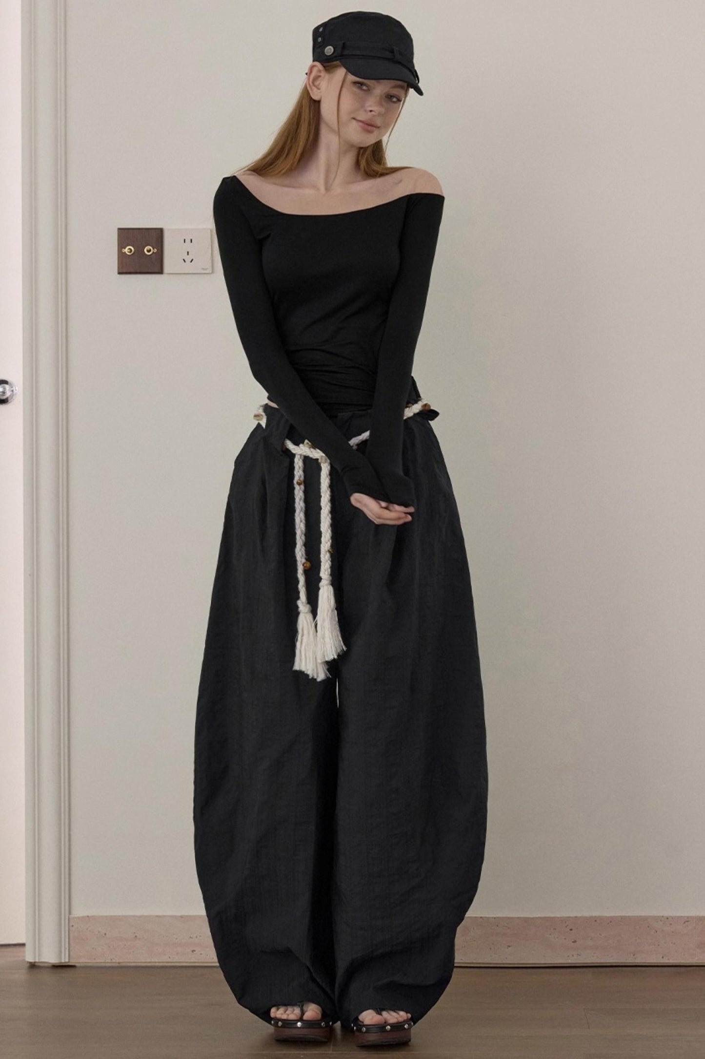 Lazy Retro Loose Casual Pants