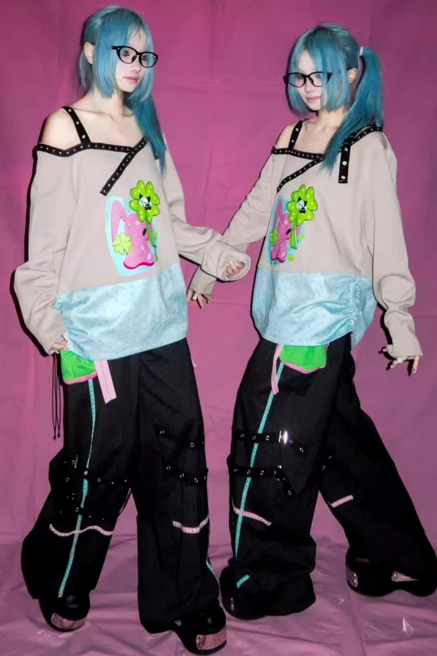 Dependence Studded Sweatshirt