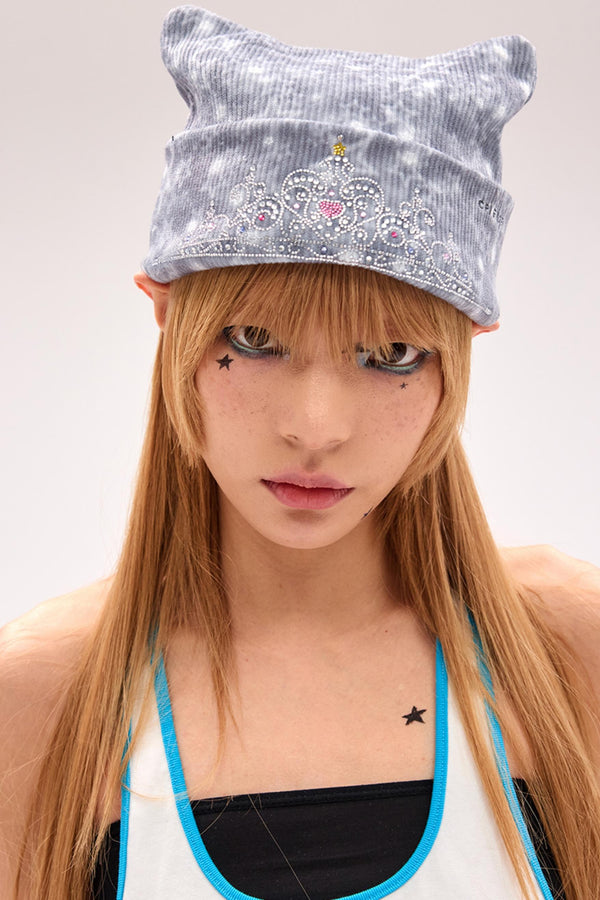 Ribbed Knit Beanie Hat