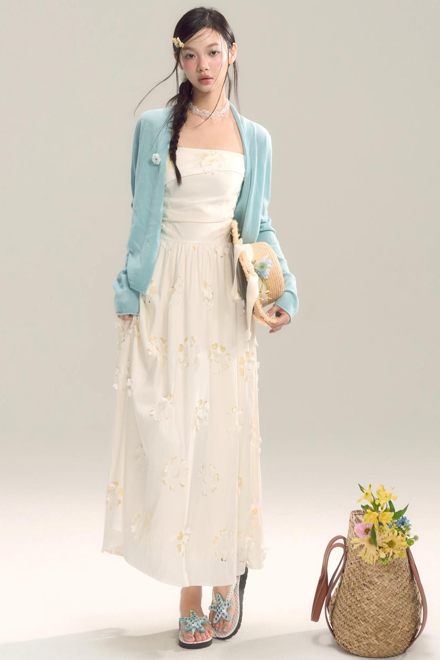 Sassy Daisy Wool Cardigan