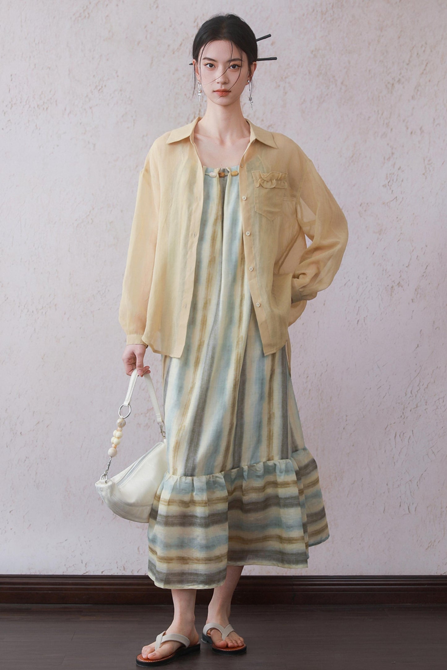 Charm Beaded Halter Dress