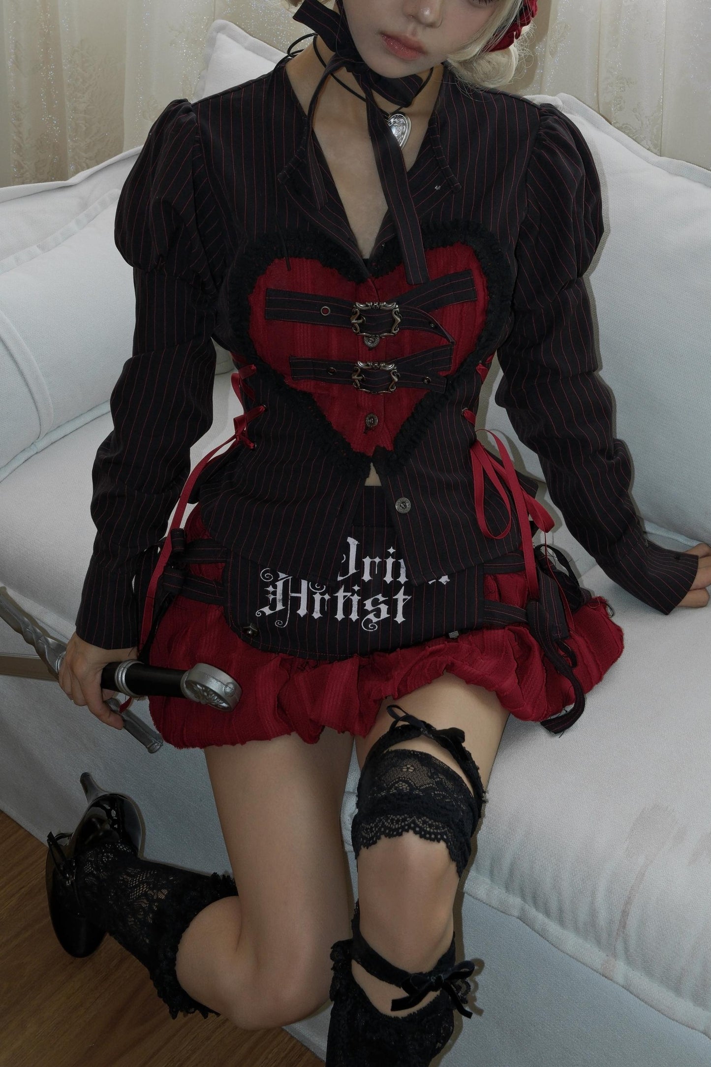 Love Strap Lantern Skirt Set-Up