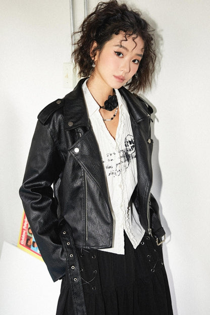 Retro Style Biker Jacket