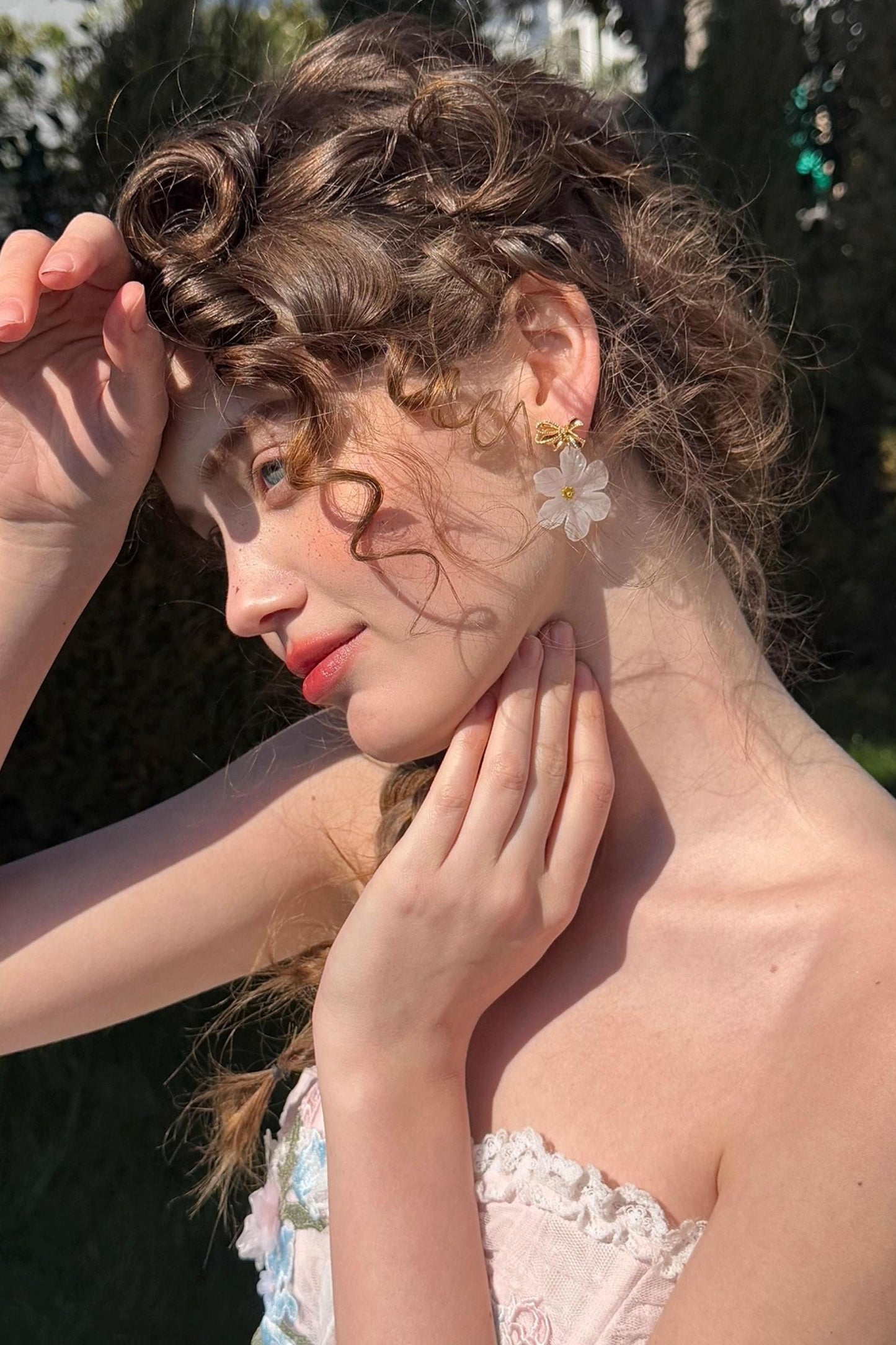 Süße florale Ohrstecker