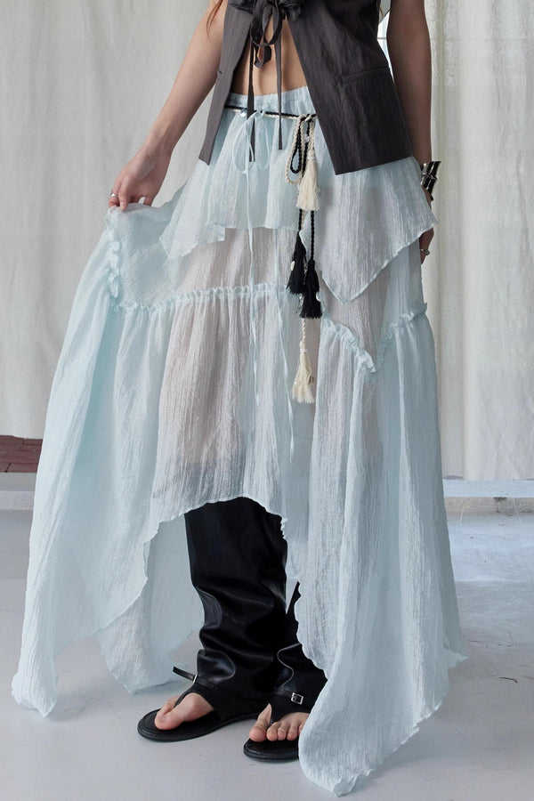 Chic Mint Tank & Skirt Set-Up