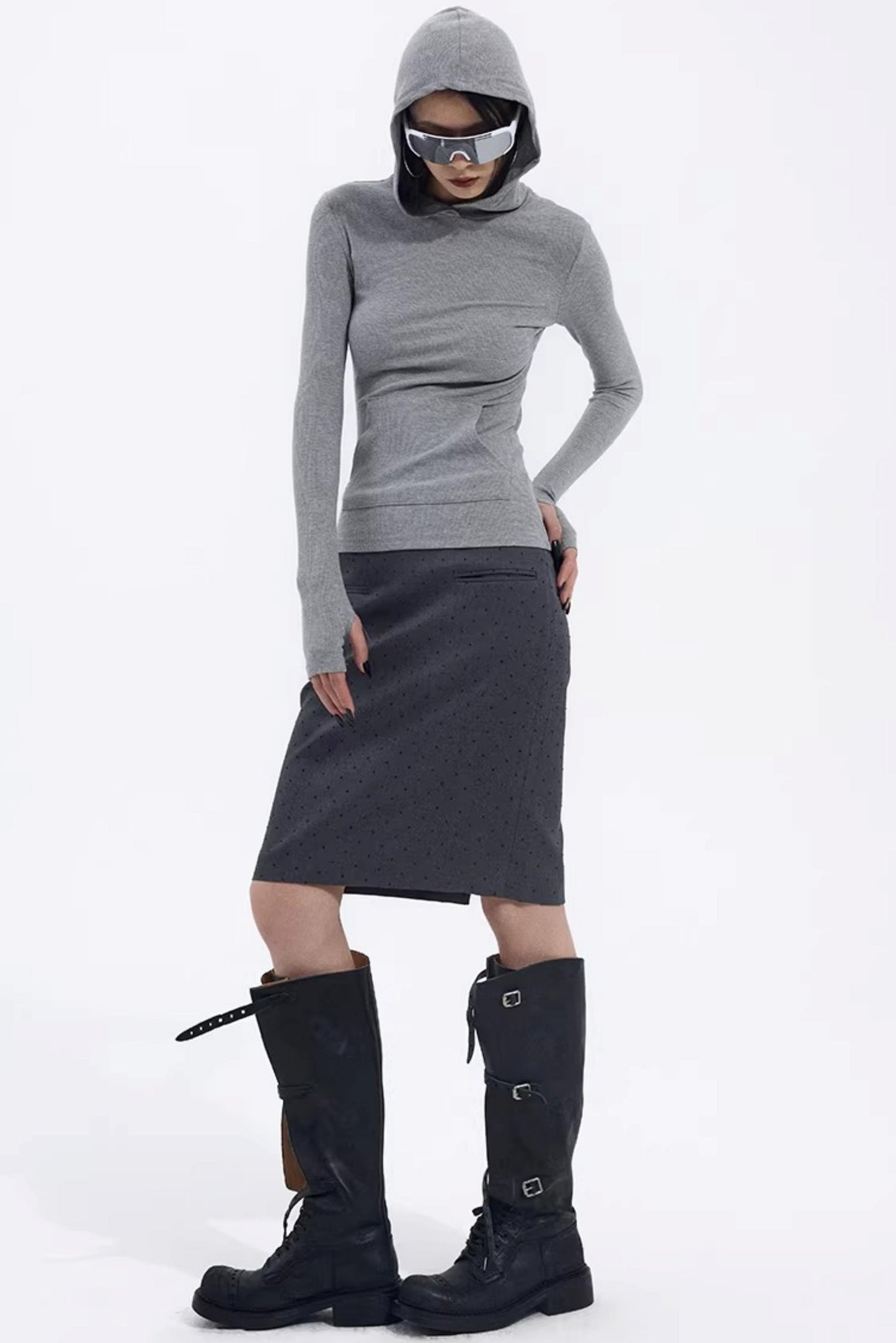 Retro Polka Dot Skirt