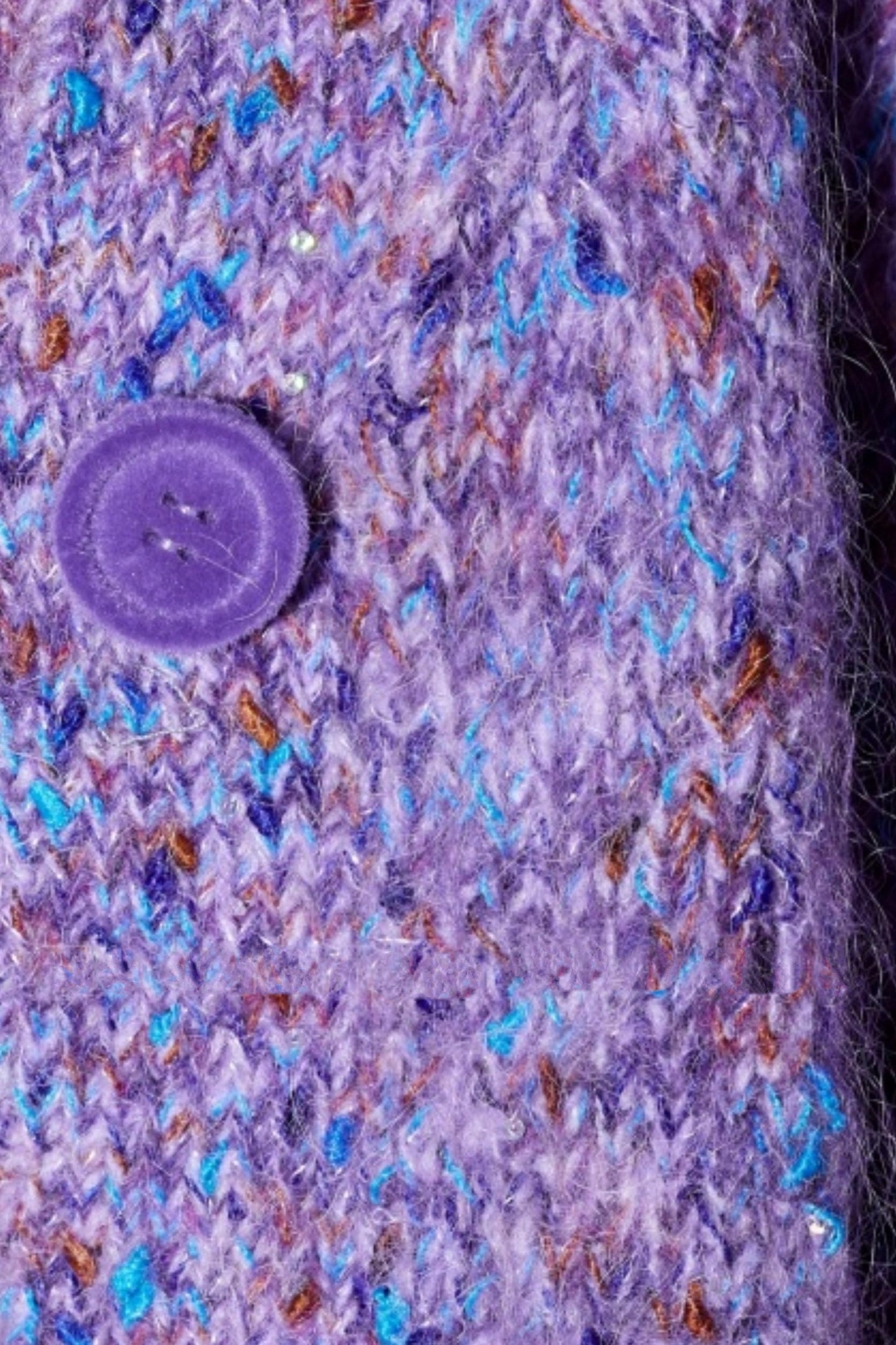 Intricate Mohair Starry Cardigan Set-Up