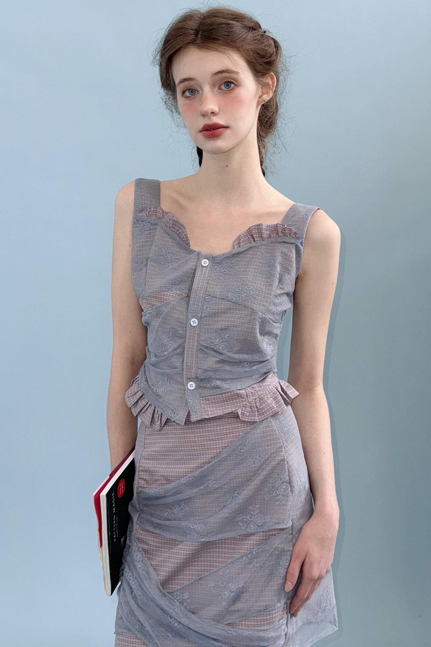 Sweet Camisole Skirt Set-Up