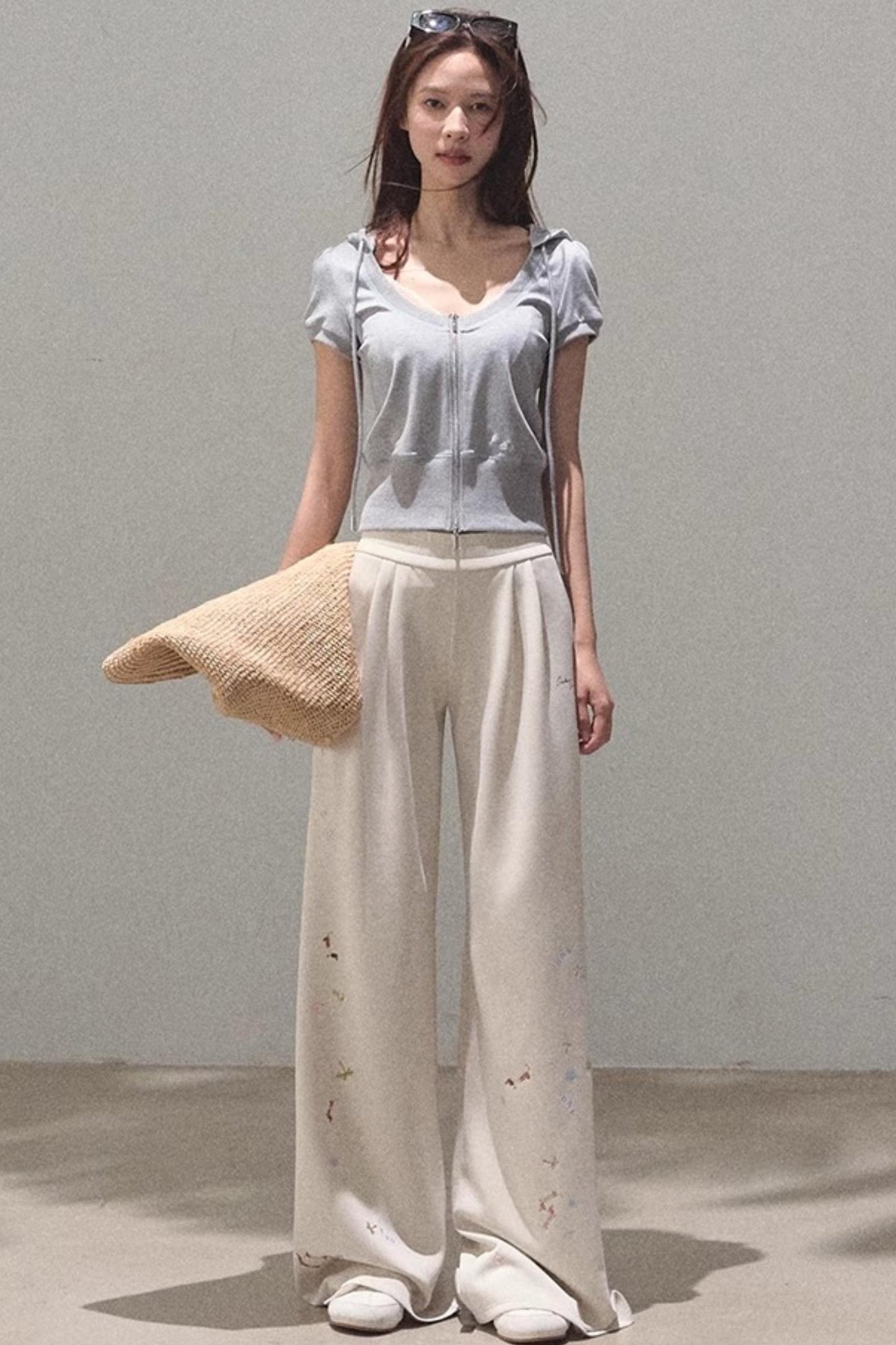 Flexi Wide-Leg Sweatpants