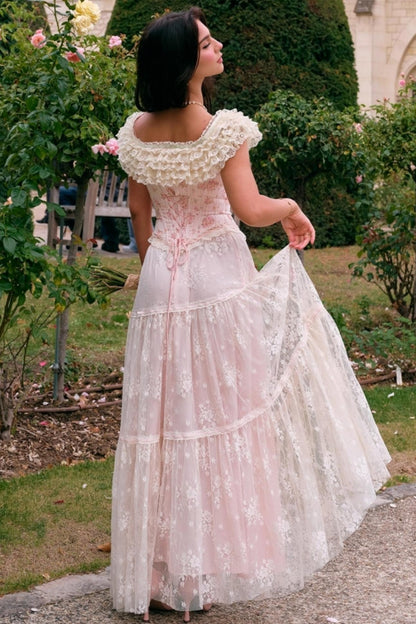 French Floral Corset