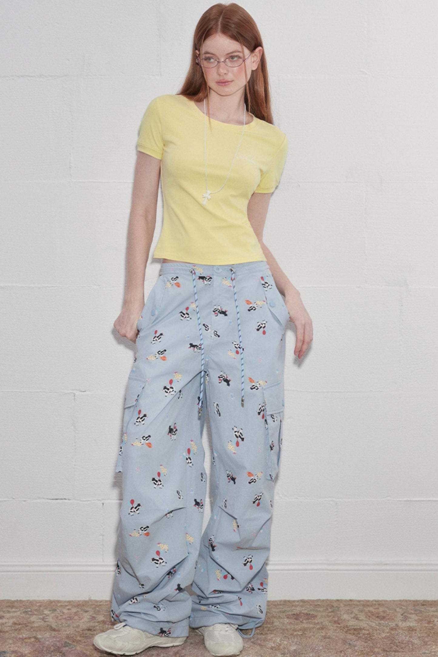 Solid Shoulder Hot Drill T-Shirt