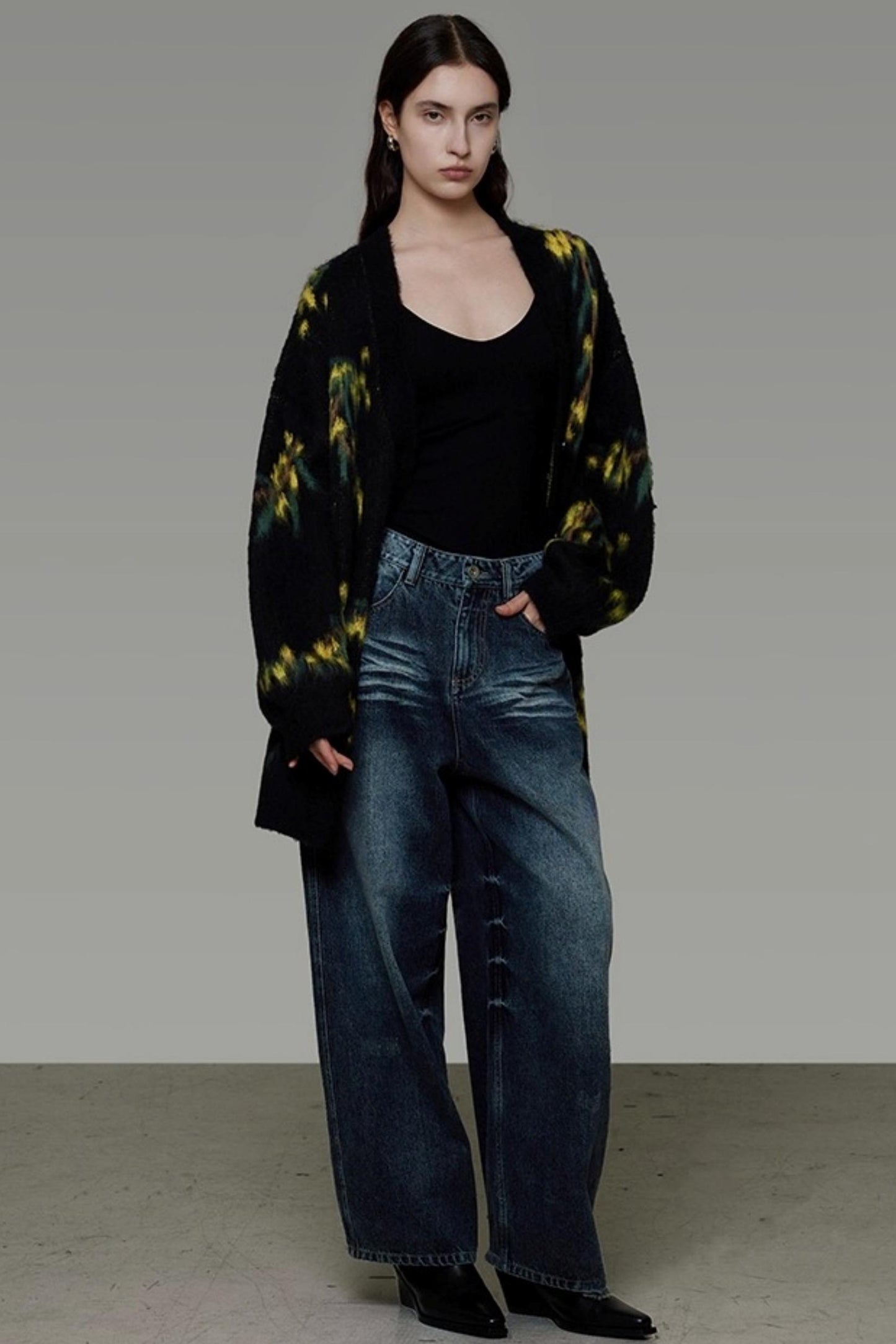 French Lazy Winter Cardigan