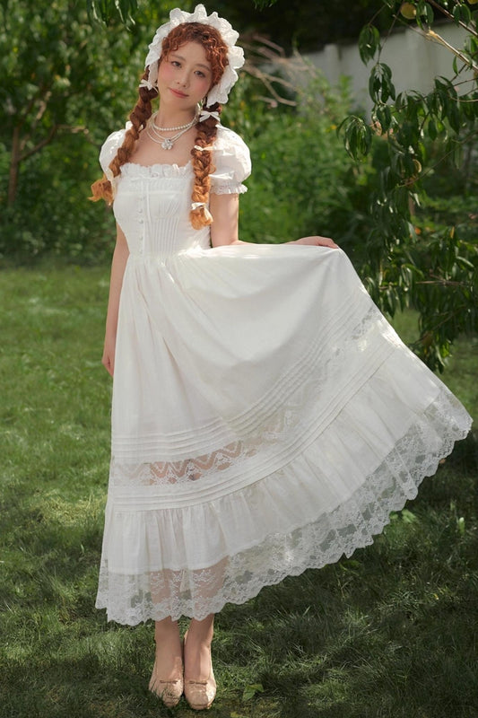 Cinderella Square Neck Dress