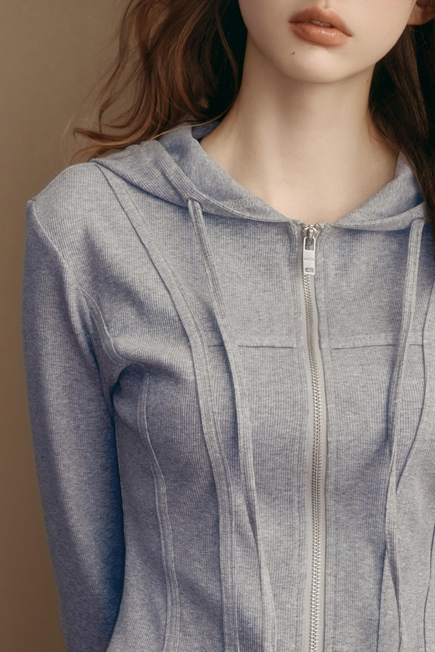 Preppy Style Stretch Slim Skirt & Top Set-Up