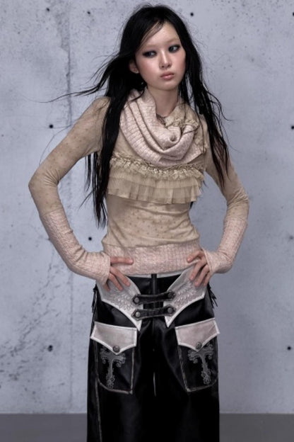 Vintage Retro Wool Knit Sweater