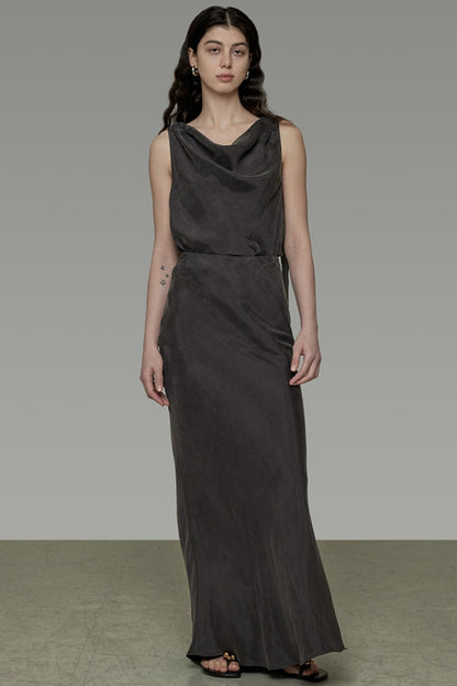 Summer Breeze Draped Two-Piece Set-Up