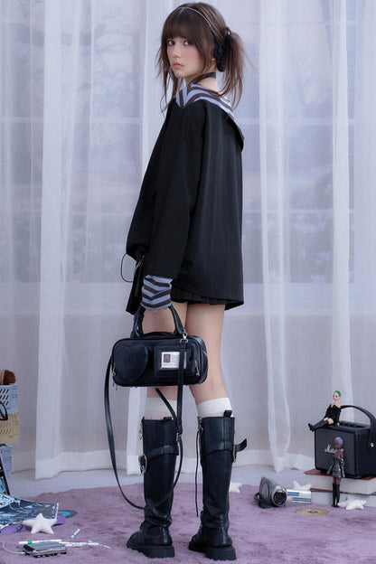 Spirit Striped Long-Sleeved T-Shirt