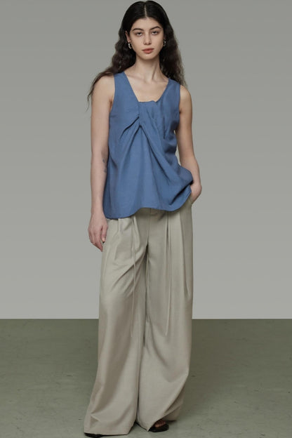 Irregular Sleeveless Vest