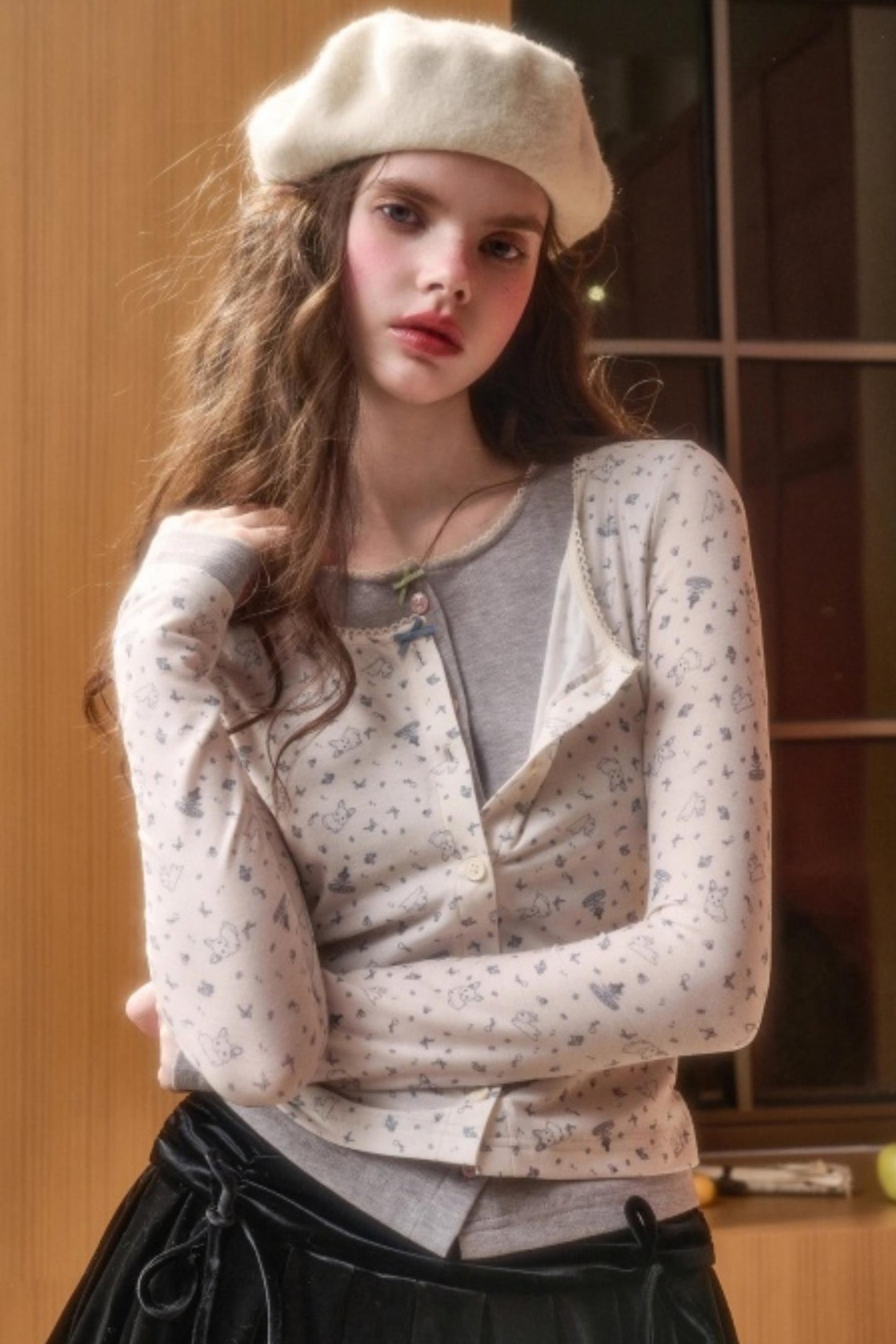 Milky Way Cotton Cardigan