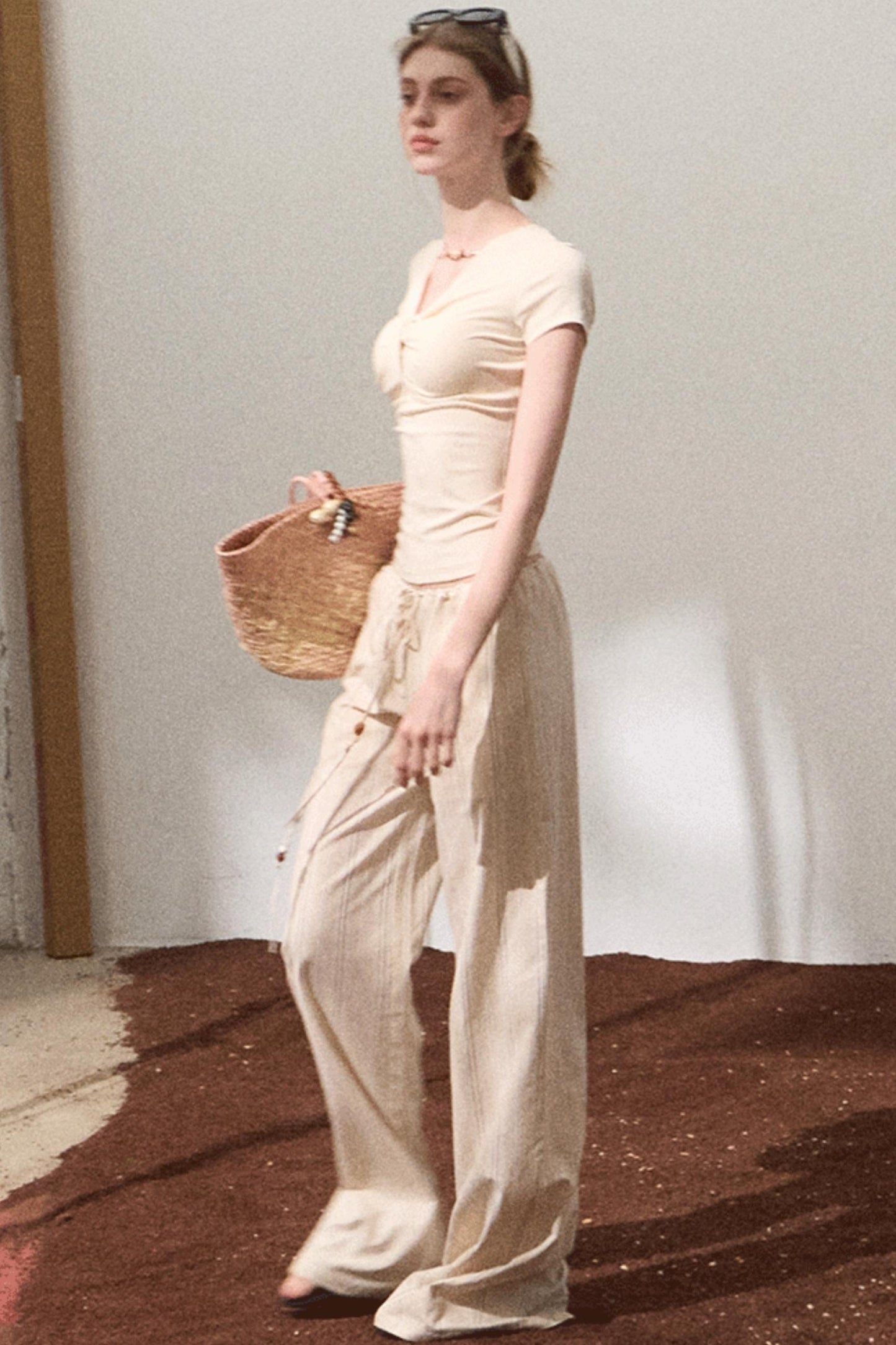 Amber Striped Pants Set-Up