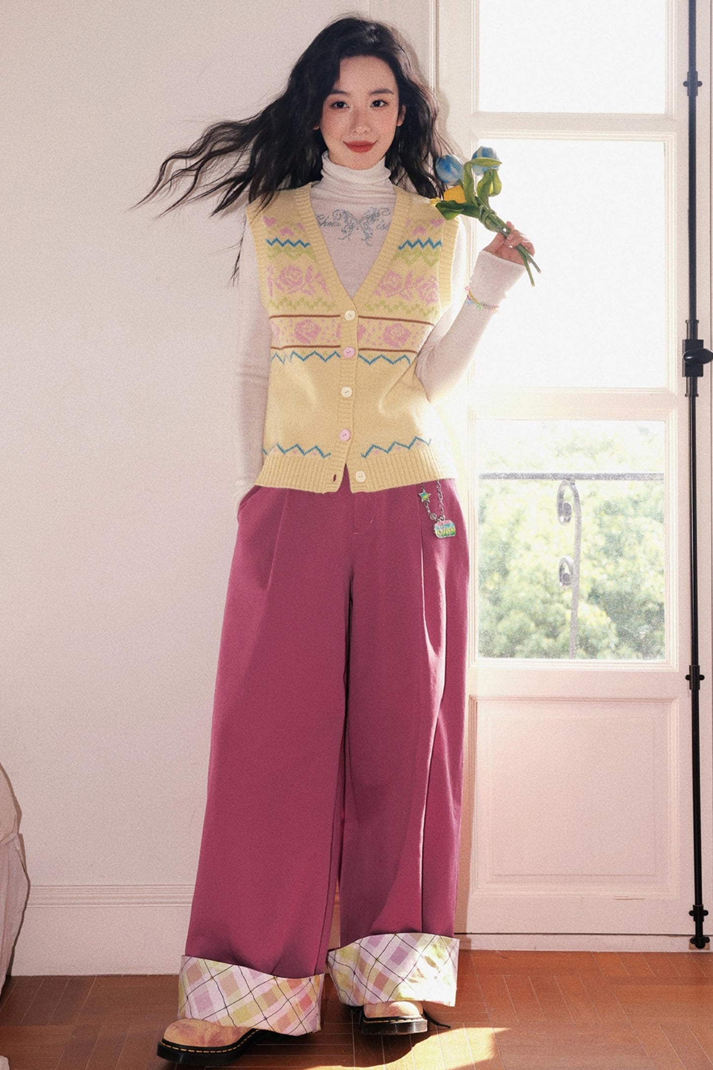 Autumn Style Knitted Vest