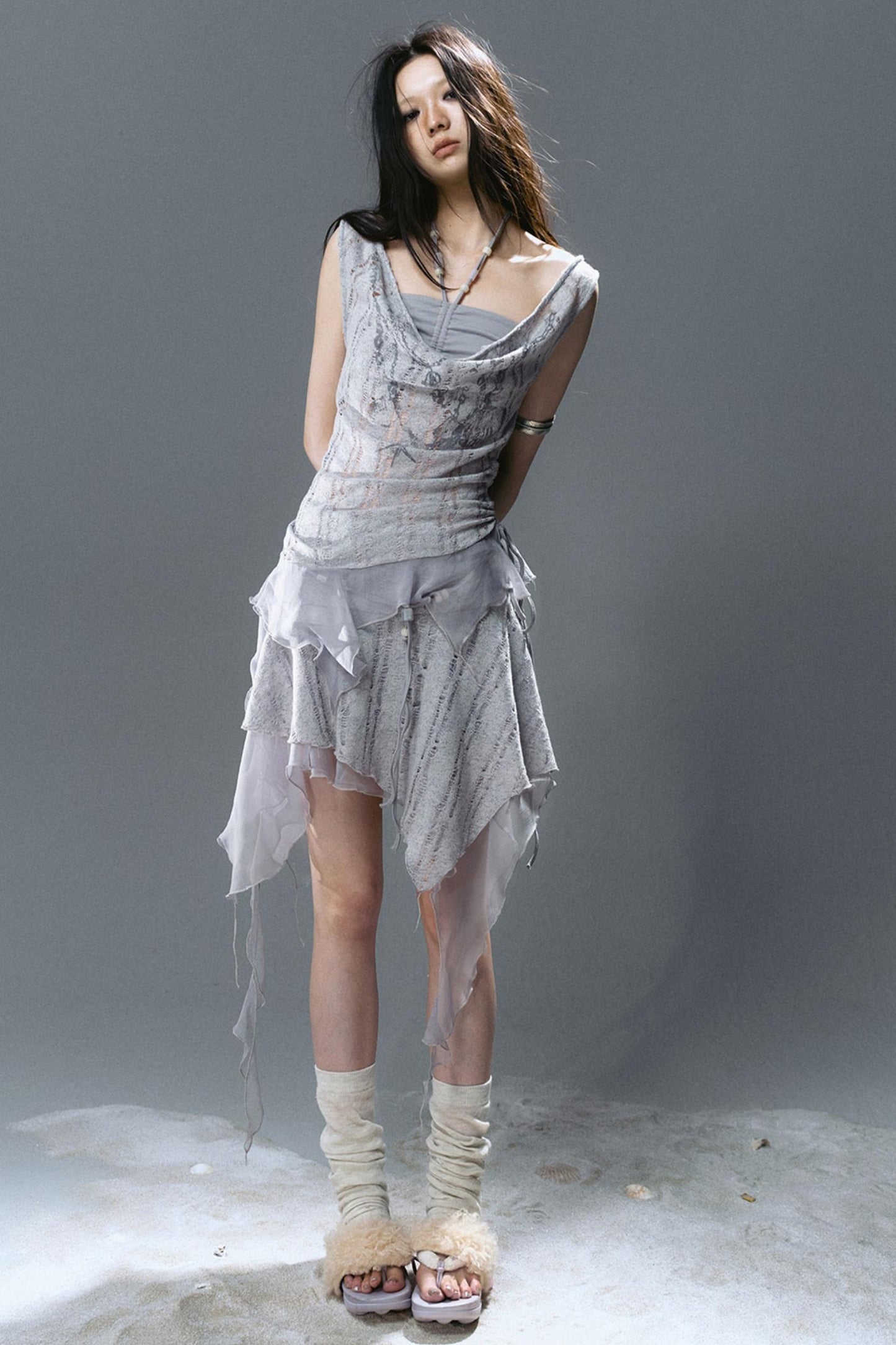 Misty Patchwork Skirt