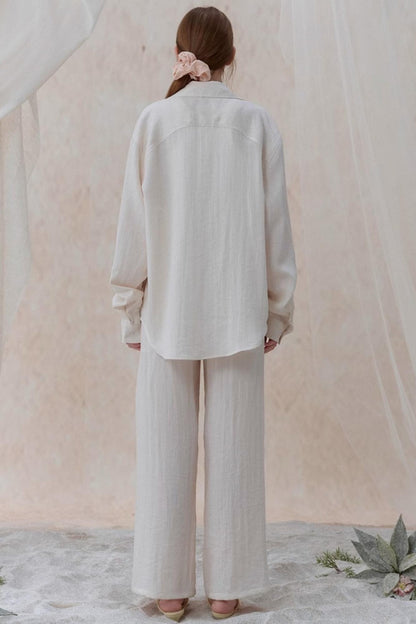 Evening Linen Blend Shirt