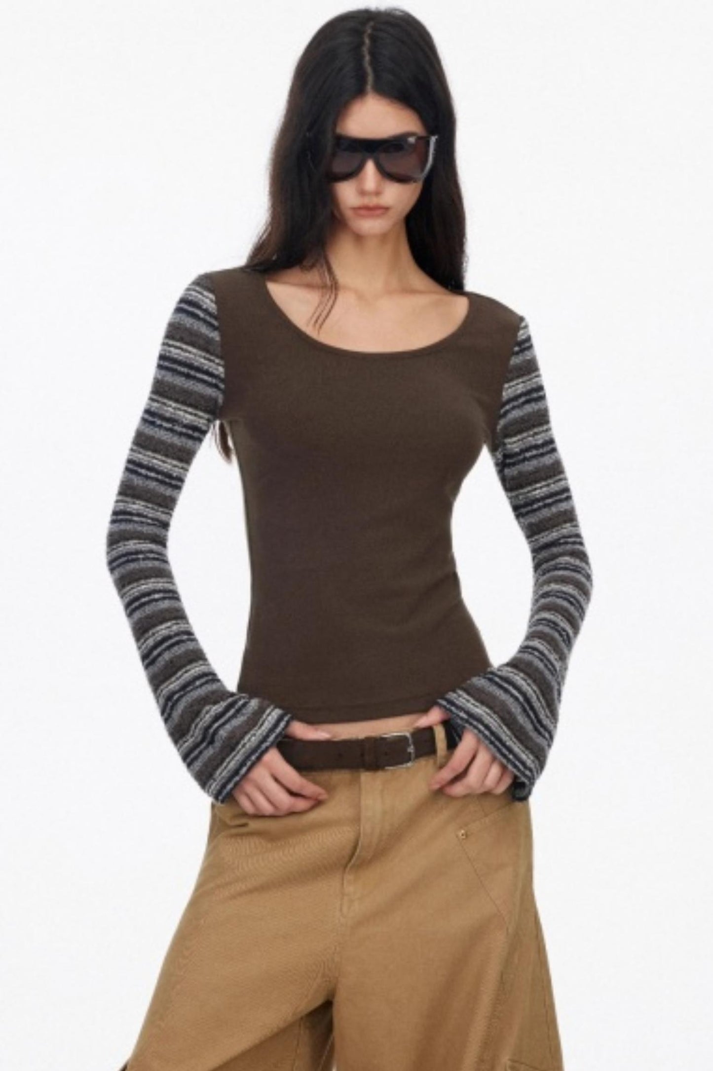 Stripe Long Sleeve Shirt