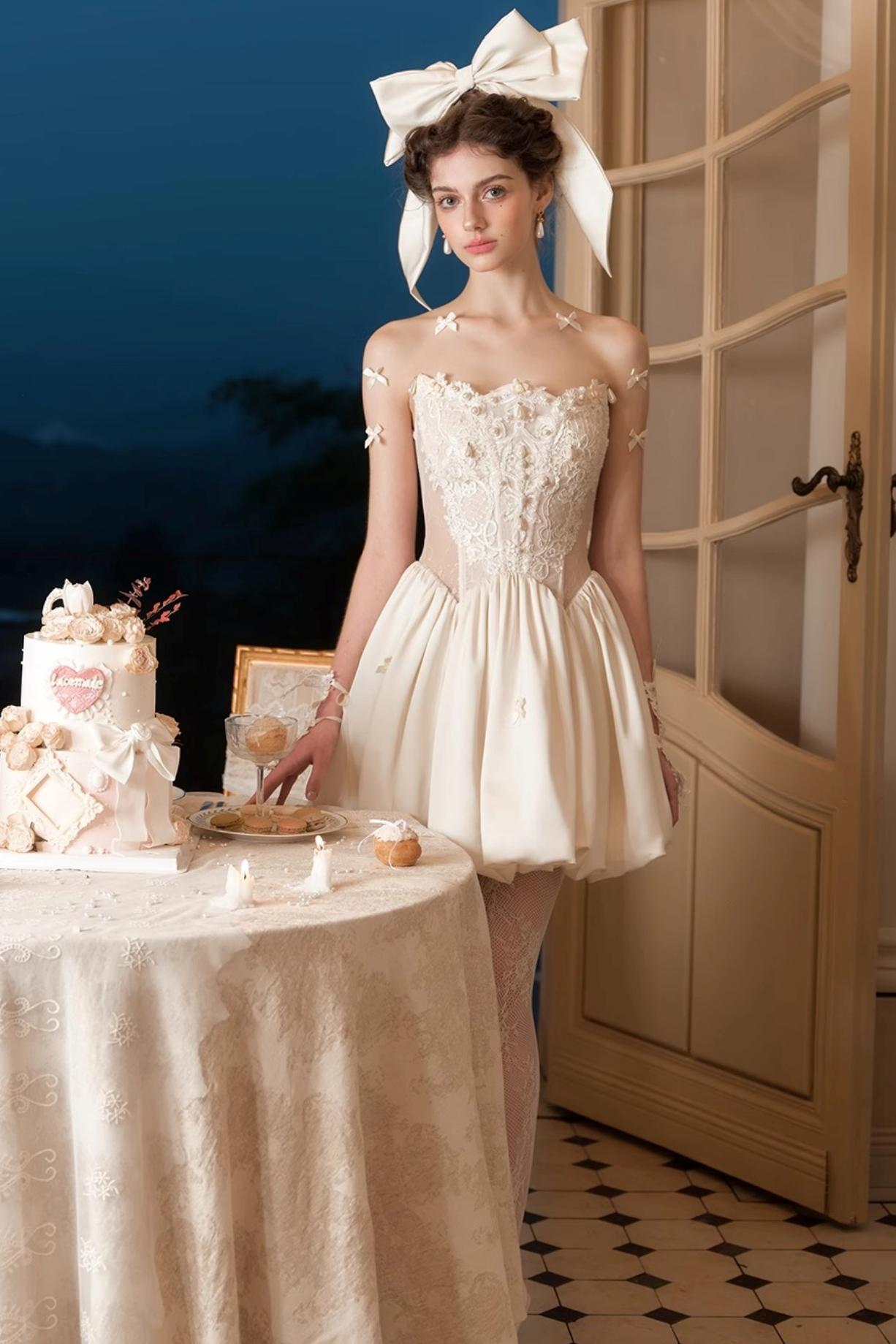 French Wedding Gown Dress