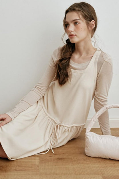 Light Tencel Wool Crew Neck T-Shirt