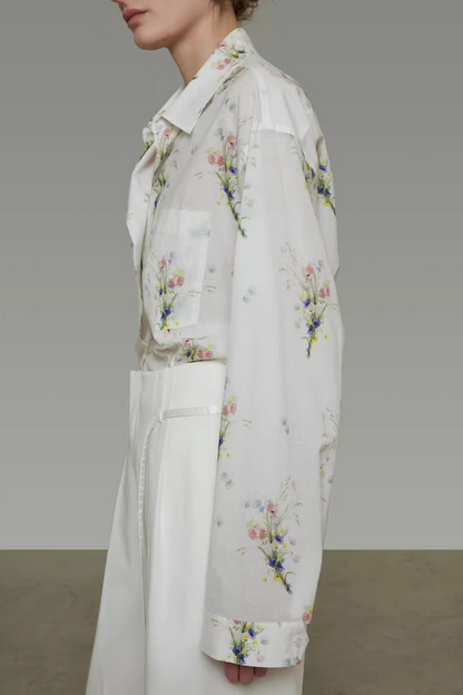 Romantic Floral Blouse