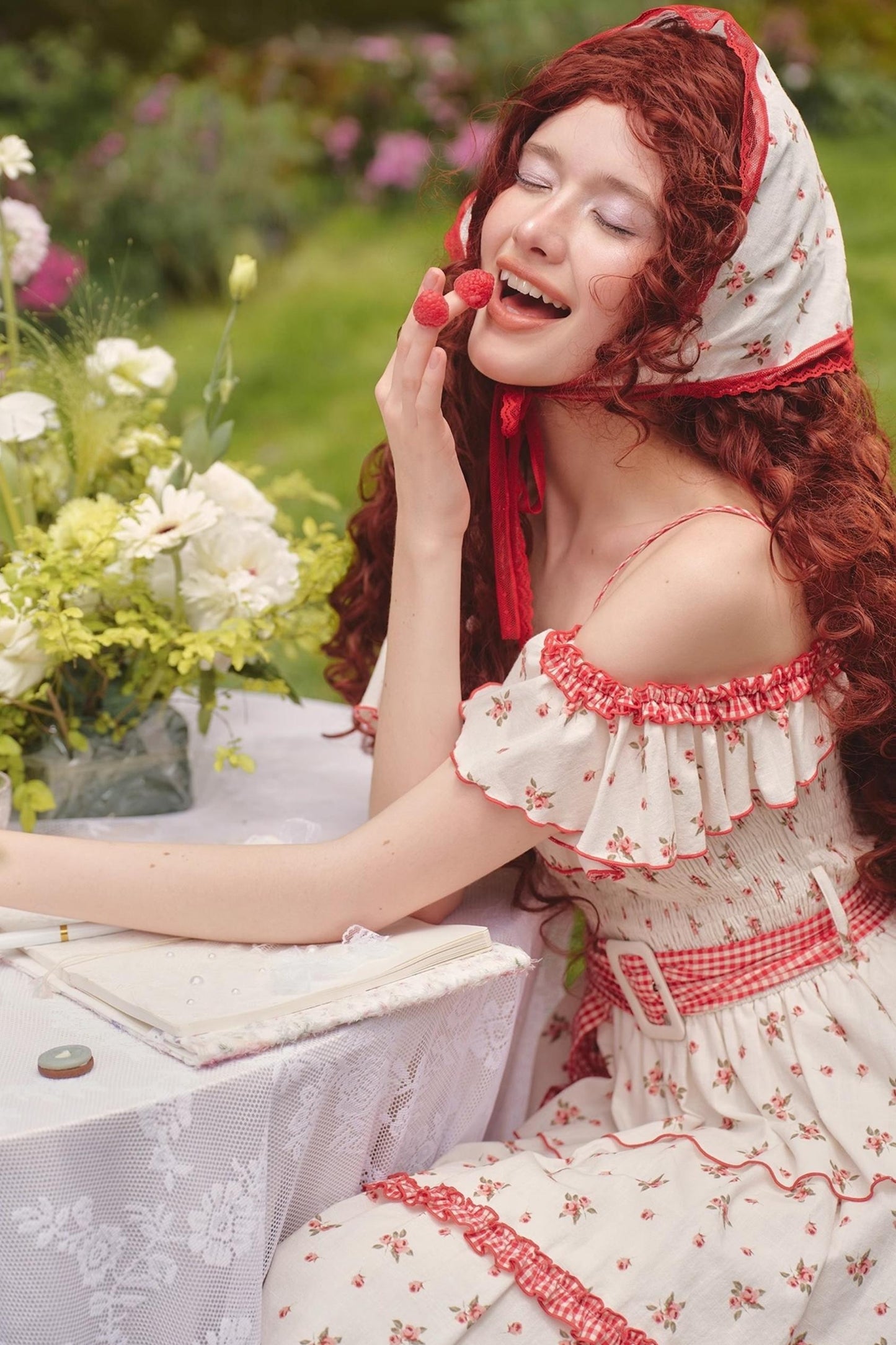 Summer Floral Tower Dress