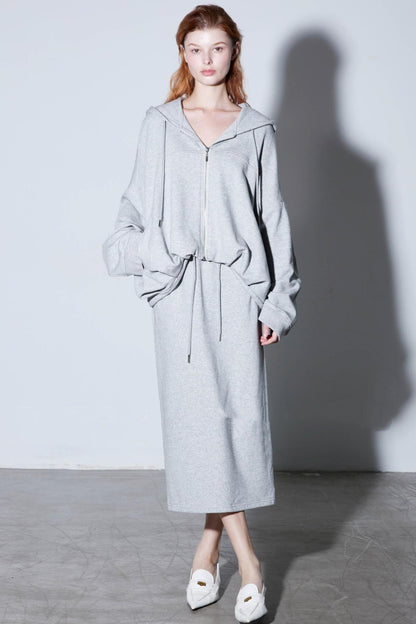 Comfort Cloud Cotton Hooded Sweatshirt Set-Up