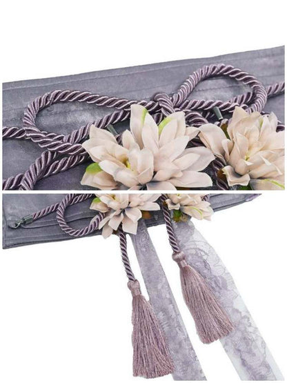 Chinese Style Ribbon Flower Girdle