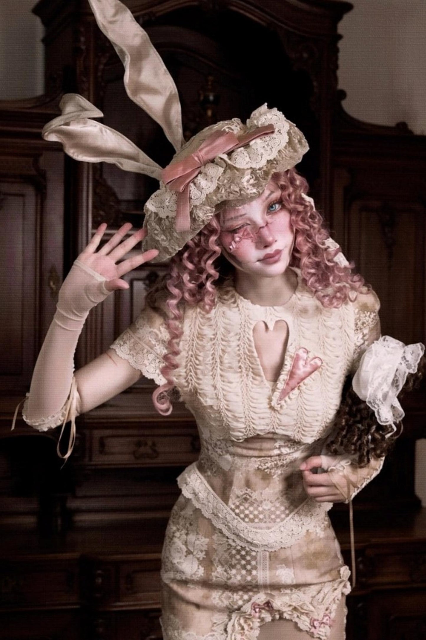 Vintage Lace Summer Top