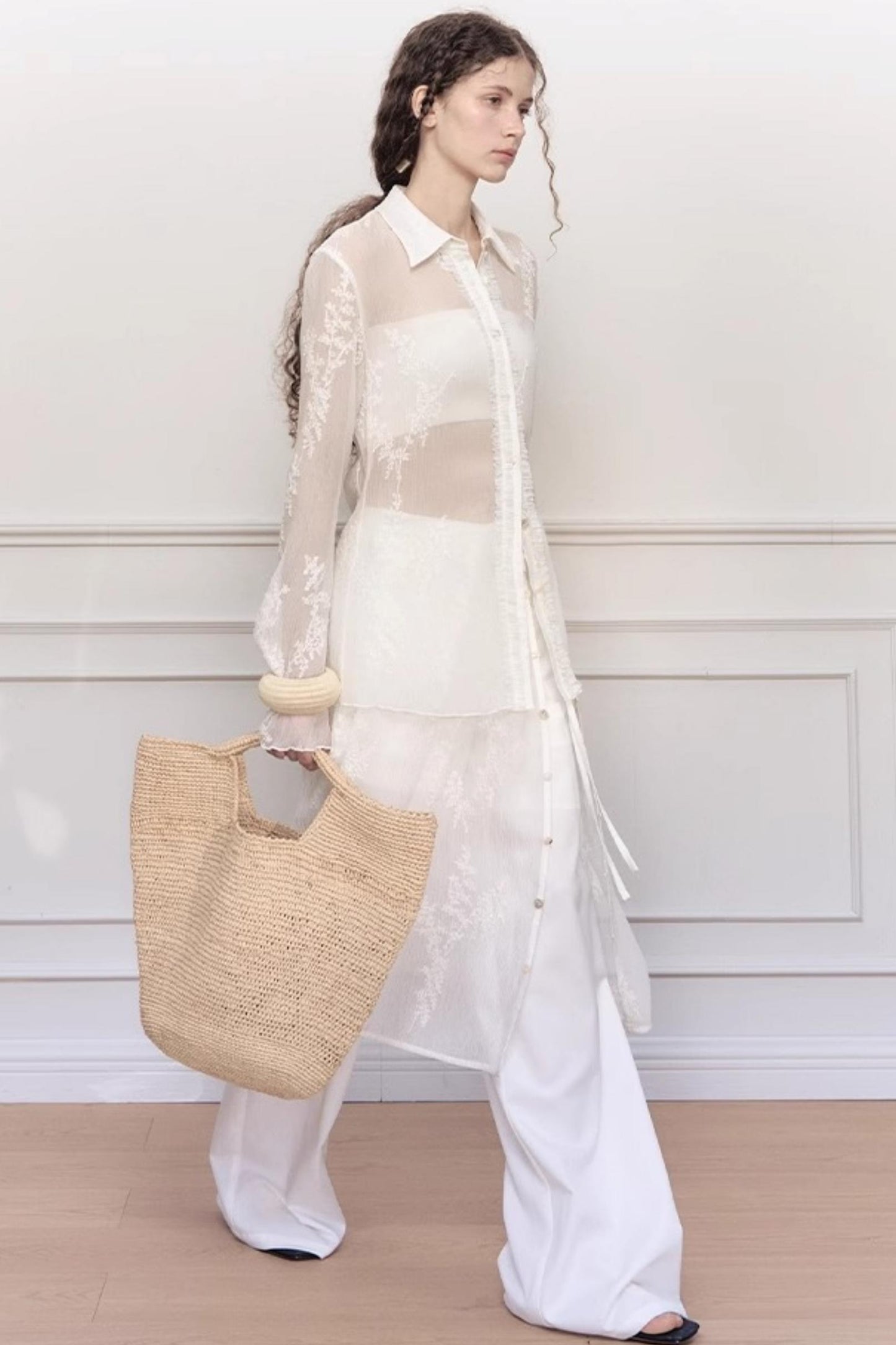 French Layered Sunscreen Top