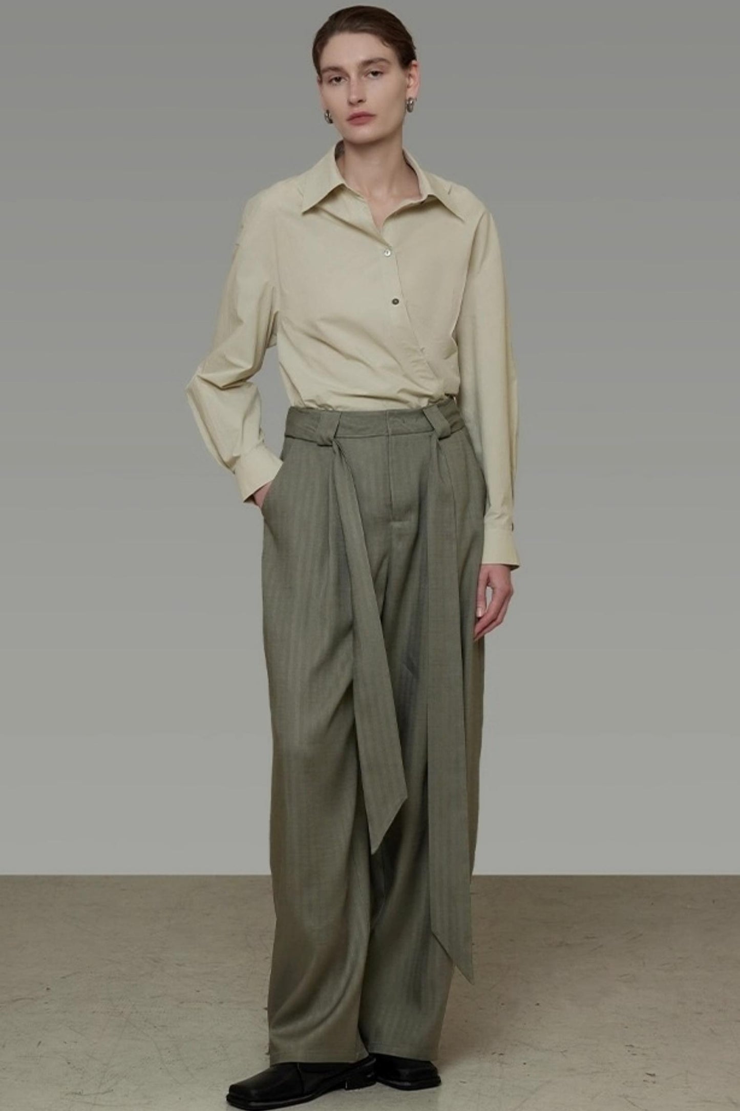 Wide Fall Drape Pants