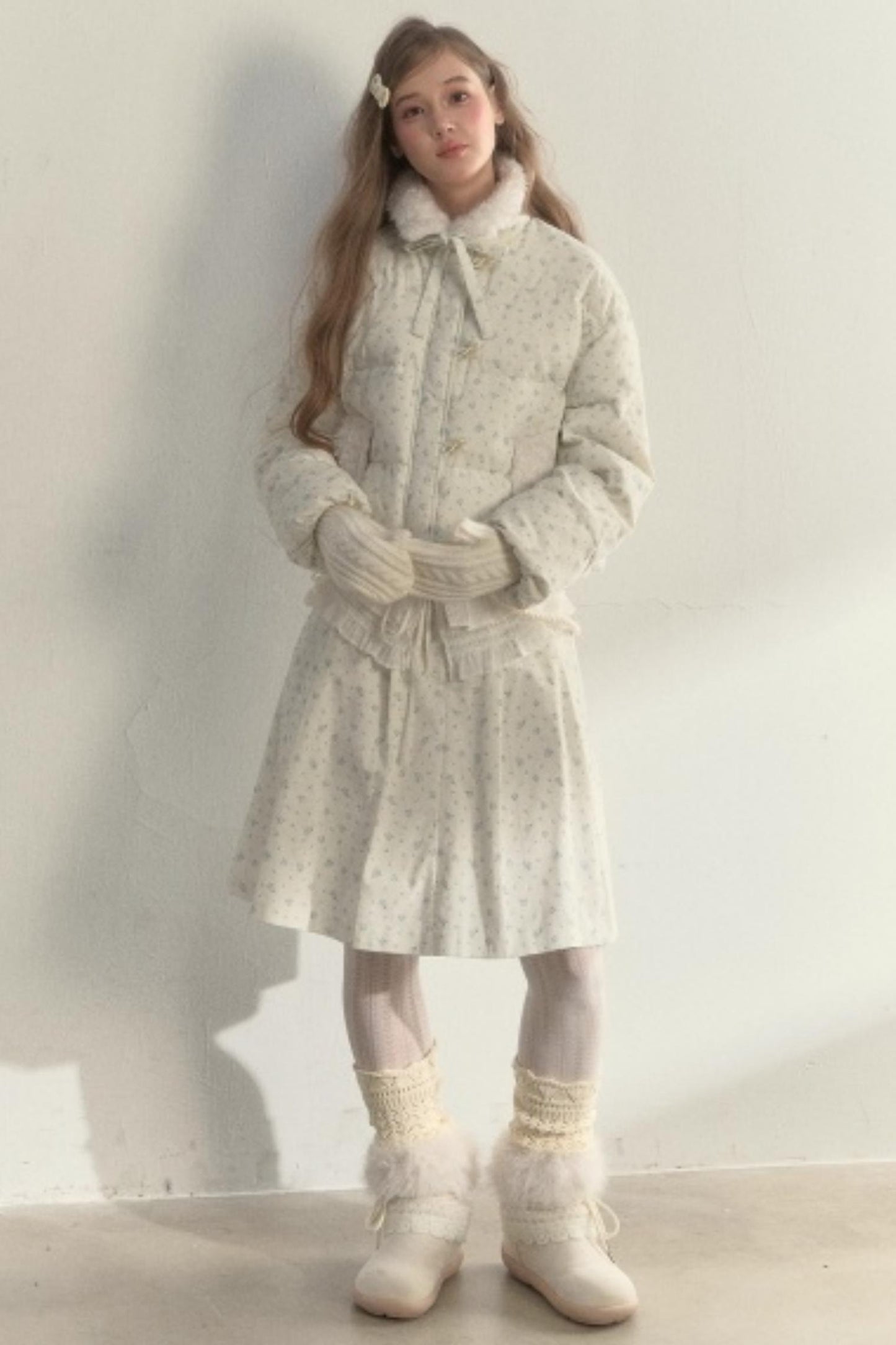 Whisper of Frostbite Corduroy Jacket Set-Up