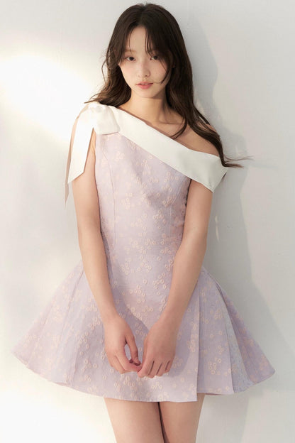 Summer Stereo Bow Tie Dress