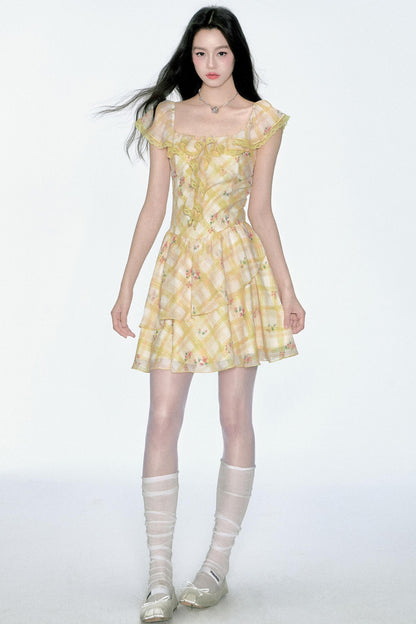 Romantic Ruffle Dress