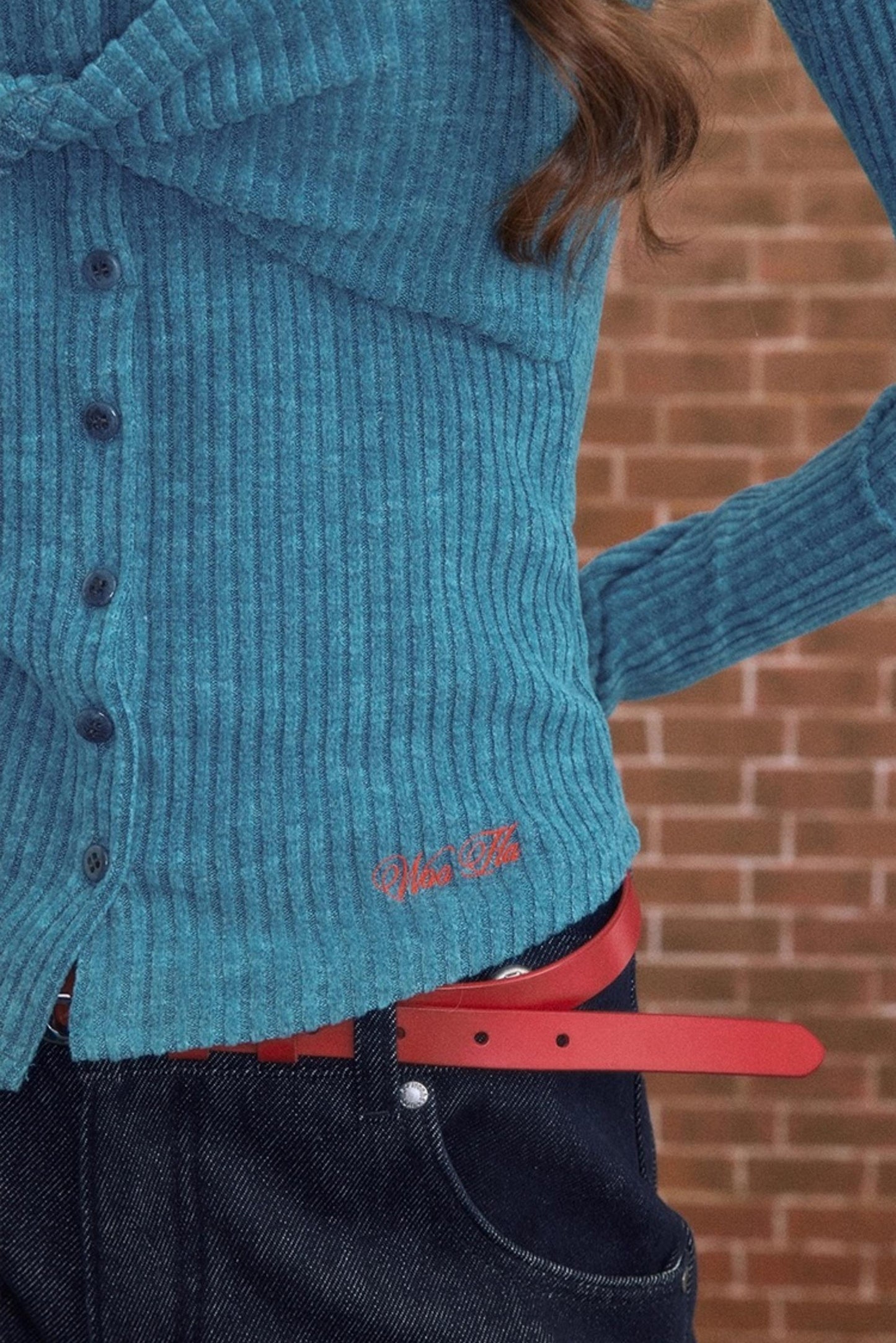 Contrasting Halterneck T-Shirt