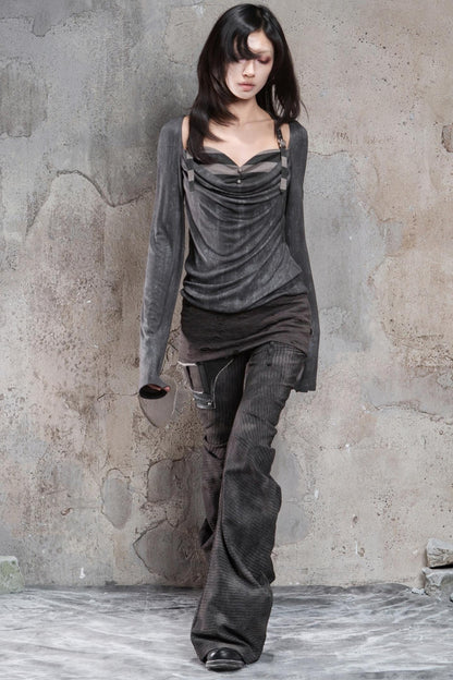 Fake Two-Piece Base Top