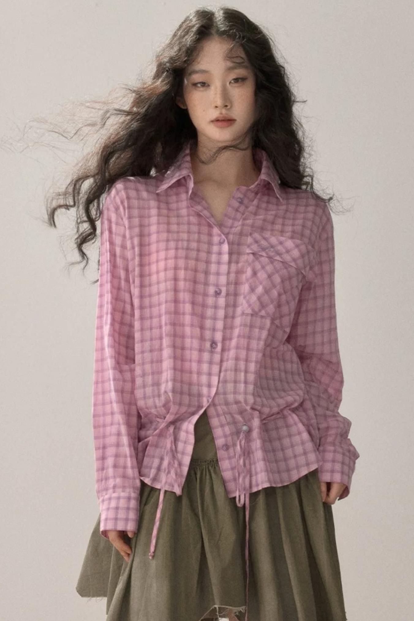 Summer Versatile Plaid Shirt