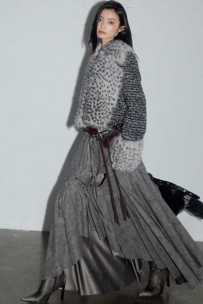 Loose Feeling Irregular Large Skirt